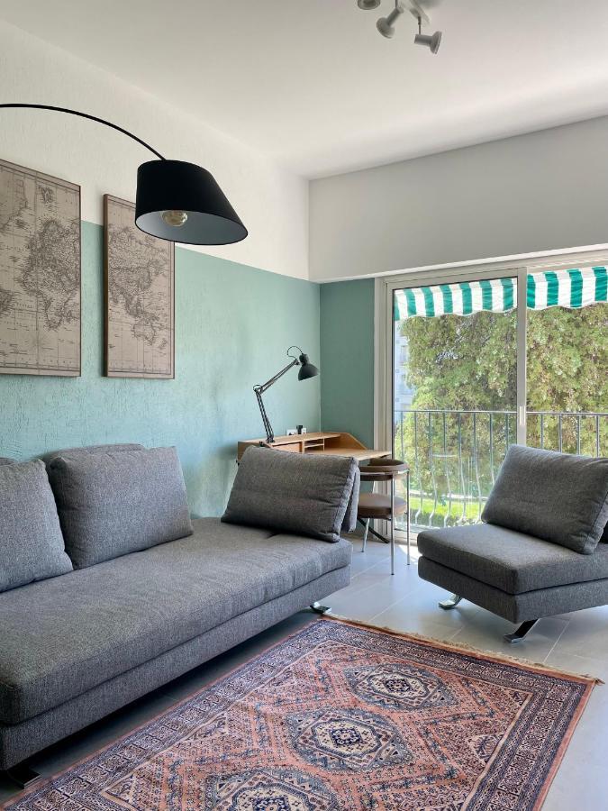 Air-Conditioned Apartment With Garage Near The Sea นีซ ภายนอก รูปภาพ